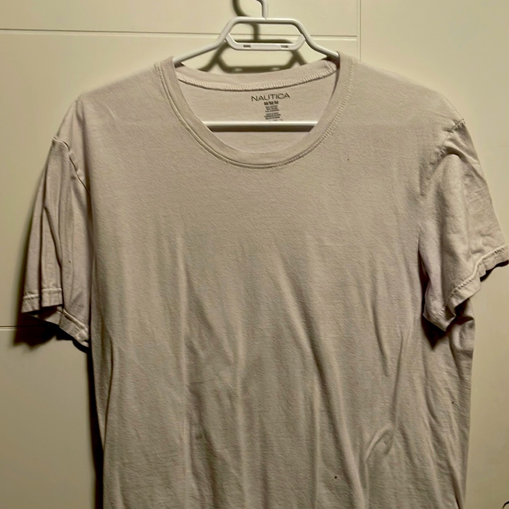 Plain white shirt